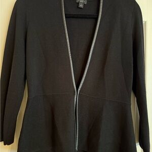 Ann Taylor Black Cardigan Sweater